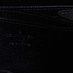 مملوكة مسبقًا محفظة عملات معدنية لوي فيتون زيبي جلد إيبي سوداء  