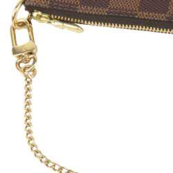 مملوكة مسبقًا Louis Vuitton Damier Ebene Canvas Pochette Accessoires Mini Bag
