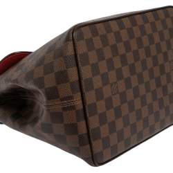 Pre Owned حقيبة لوي فيتون بيرغامو كانفاس دامييه أيبين MM