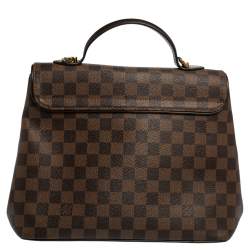 Pre Owned حقيبة لوي فيتون بيرغامو كانفاس دامييه أيبين MM
