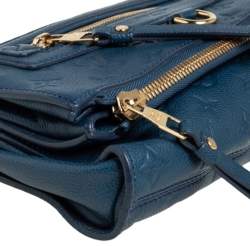 Pre Owned Louis Vuitton Orage Monogram Empreinte Leather Petillante Clutch