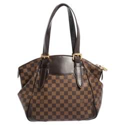Pre Owned حقيبة لوي فيتون فيرونا كانفاس دامييه ايبين MM 