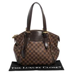 Pre Owned حقيبة لوي فيتون فيرونا كانفاس دامييه ايبين MM 