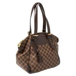 Pre Owned حقيبة لوي فيتون فيرونا كانفاس دامييه ايبين MM 