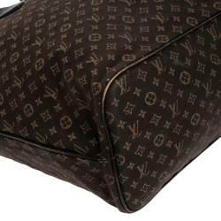 Pre Owned Louis Vuitton Fusain Monogram Idylle Canvas Neverfull MM Bag