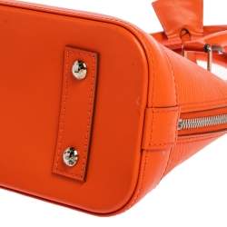 Pre Owned Louis Vuitton Piment Epi Leather Alma BB Bag