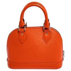 Pre Owned Louis Vuitton Piment Epi Leather Alma BB Bag