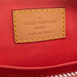 Pre Owned حقيبة لوي فيتون ألما جلد لامع مونوغرامي وردي ليتشي