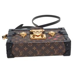 Pre Owned Louis Vuitton Monogram Canvas Petite Malle Bag