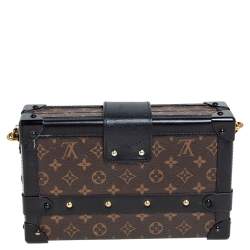 Pre Owned Louis Vuitton Monogram Canvas Petite Malle Bag