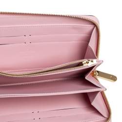 Pre Owned محفظة لوي فيتون زيبي فيرنيه مونوغرامي أخضر فيرت 