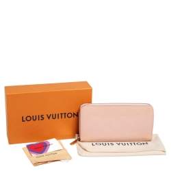 Pre Owned محفظة لوي فيتون زيبي فيرنيه مونوغرامي أخضر فيرت 