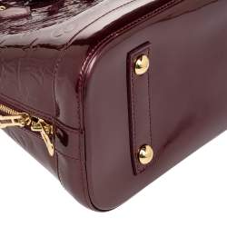 مملوكة مسبقًا Louis Vuitton Pomme D'Amour Monogram Vernis Alma PM Bag