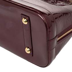 مملوكة مسبقًا Louis Vuitton Pomme D'Amour Monogram Vernis Alma PM Bag