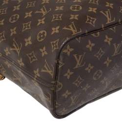 Louis Vuitton Monogram Canvas Neverfull MM Bag