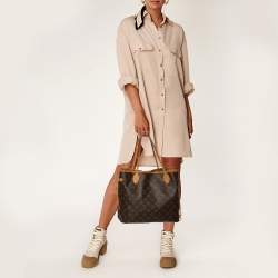 Louis Vuitton Monogram Canvas Neverfull MM Bag