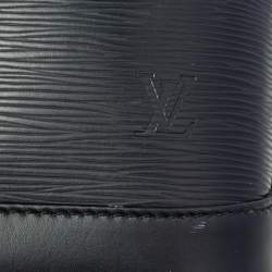 Pre Owned Louis Vuitton Black Epi Leather Alma BB Bag