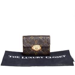 Pre Owned Louis Vuitton Monogram Canvas Etoile Compact Wallet