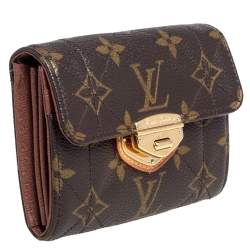Pre Owned Louis Vuitton Monogram Canvas Etoile Compact Wallet