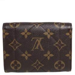 Pre Owned Louis Vuitton Monogram Canvas Etoile Compact Wallet