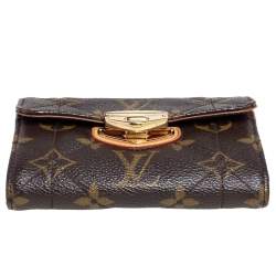 Pre Owned Louis Vuitton Monogram Canvas Etoile Compact Wallet
