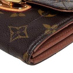 Pre Owned Louis Vuitton Monogram Canvas Etoile Compact Wallet