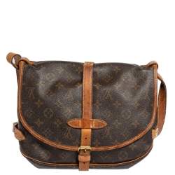 مملوكة مسبقًا حقيبة لوي  فيتون ساومور كانفاس مونوغرامية 30