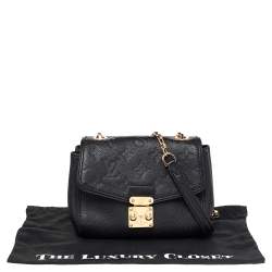 Pre Owned حقيبة لوي فيتون سان جيرمين جلد أمبرينت أسود BB 