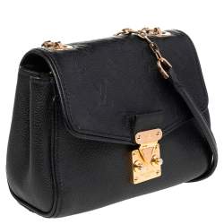 Pre Owned حقيبة لوي فيتون سان جيرمين جلد أمبرينت أسود BB 