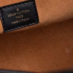 مملوكة مسبقًا Louis Vuitton Black Monogram Canvas and Leather On My Side MM Bag 