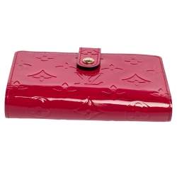 مملوكة مسبقًا محفظة لوي فيتون بورت فيل فينواز فيرنيه مونوغرامي روز بوب