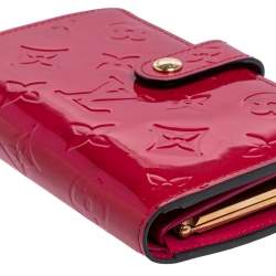 مملوكة مسبقًا محفظة لوي فيتون بورت فيل فينواز فيرنيه مونوغرامي روز بوب