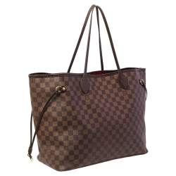 Louis Vuitton Damier Ebene Canvas Neverfull GM Bag