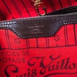 Louis Vuitton Damier Ebene Canvas Neverfull GM Bag