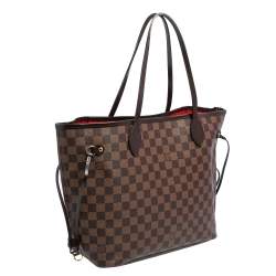 Louis Vuitton Damier Ebene Canvas Neverfull MM Bag