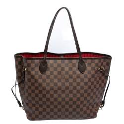 Louis Vuitton Damier Ebene Canvas Neverfull MM Bag