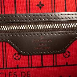 Louis Vuitton Damier Ebene Canvas Neverfull MM Bag
