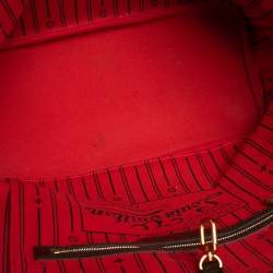 Louis Vuitton Damier Ebene Canvas Neverfull MM Bag