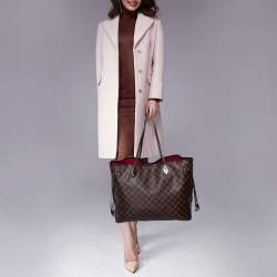 Louis Vuitton Damier Ebene Canvas Neverfull MM Bag