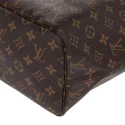 Louis Vuitton Monogram Canvas Neverfull MM Bag