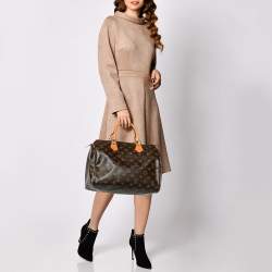 Pre Owned Louis Vuitton Monogram Canvas Speedy 25 Bag