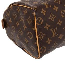Pre Owned Louis Vuitton Monogram Canvas Speedy 25 Bag