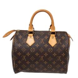 Pre Owned Louis Vuitton Monogram Canvas Speedy 25 Bag