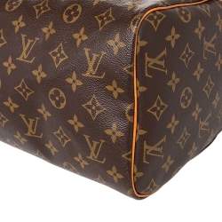 Pre Owned Louis Vuitton Monogram Canvas Speedy 30 Bag