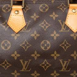 Pre Owned Louis Vuitton Monogram Canvas Speedy 30 Bag