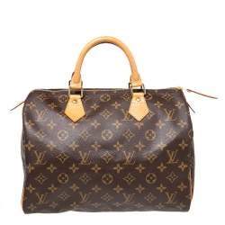 Pre Owned Louis Vuitton Monogram Canvas Speedy 30 Bag