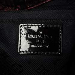 Pre Owned Louis Vuitton Marine Monogram Jacquard Limited Edition Altair Clutch