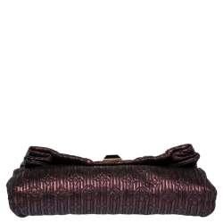 Pre Owned Louis Vuitton Marine Monogram Jacquard Limited Edition Altair Clutch