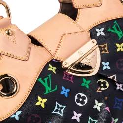 مملوكة مسبقًا Louis Vuitton Black Multicolore Monogram Canvas Ursula Bag