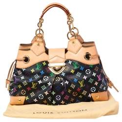 مملوكة مسبقًا Louis Vuitton Black Multicolore Monogram Canvas Ursula Bag